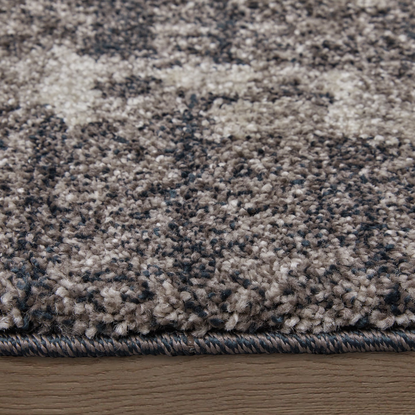 Skyview Modern Abstract, Black/Gray/Ivory