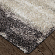 Skyview Modern Abstract, Gray/Ivory/Taupe