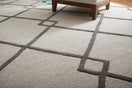 Switch Kimball Transitional Trellis &amp; Lattice, Ivory/Gray/Tan 2 image