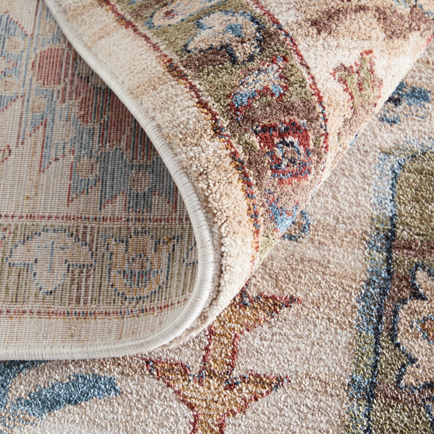 Pearson Traditional Oriental, Ivory/Green/Red