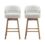 360 Degree Rotation Swivel Counter Stools (Set of 2)