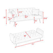 Convertible Double Folding Living Room Sofa Bed