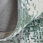 Zarah Modern Abstract, Green/White