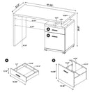 Switch 2 Drawer Reversible Office Desk With Modular Design 2 image