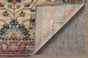 Pearson Traditional Medallion, Ivory/Red/Blue