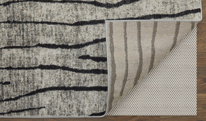 Kano Transitional Abstract, Gray/Black/Taupe