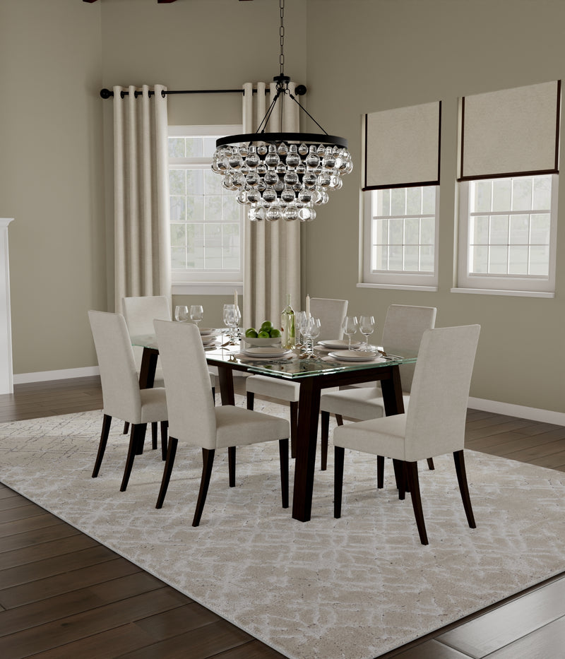 Micah Modern Distressed, Silver/Gray/White