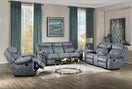 Switch Zubaida - Two Tone 3 Piece Recliner Living Room Set 2 image