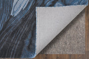 Kawai Modern Abstract, Blue/Black/Gray