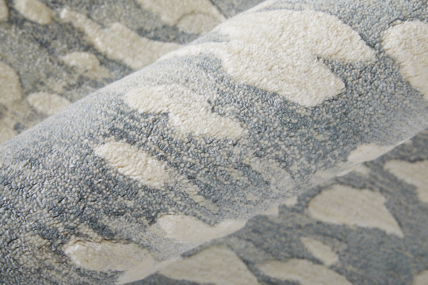 Braden Modern Abstract, Ivory/Blue/Gray