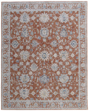 Pasha Transitional Floral & Botanical, Red/Ivory/Blue