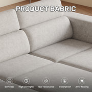 Power Reclining Sofa, Electric 3-Seat Recliner Sofa Modular Couch with Bluetooth stereo, Wireless Charging, Side Pocket, Power Recliner Couch for Living Room, Home Theater, Apartment