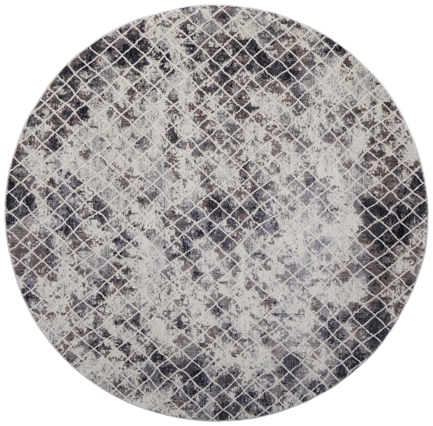 Kano Transitional Diamond, Ivory/Gray/Taupe