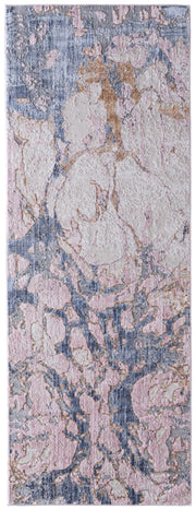 Laina Transitional Abstract, Tan/Blue