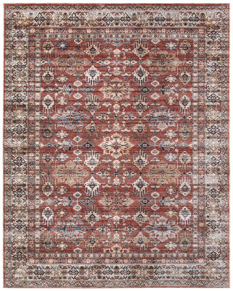 Pearson Traditional Persian, Red/Tan/Blue