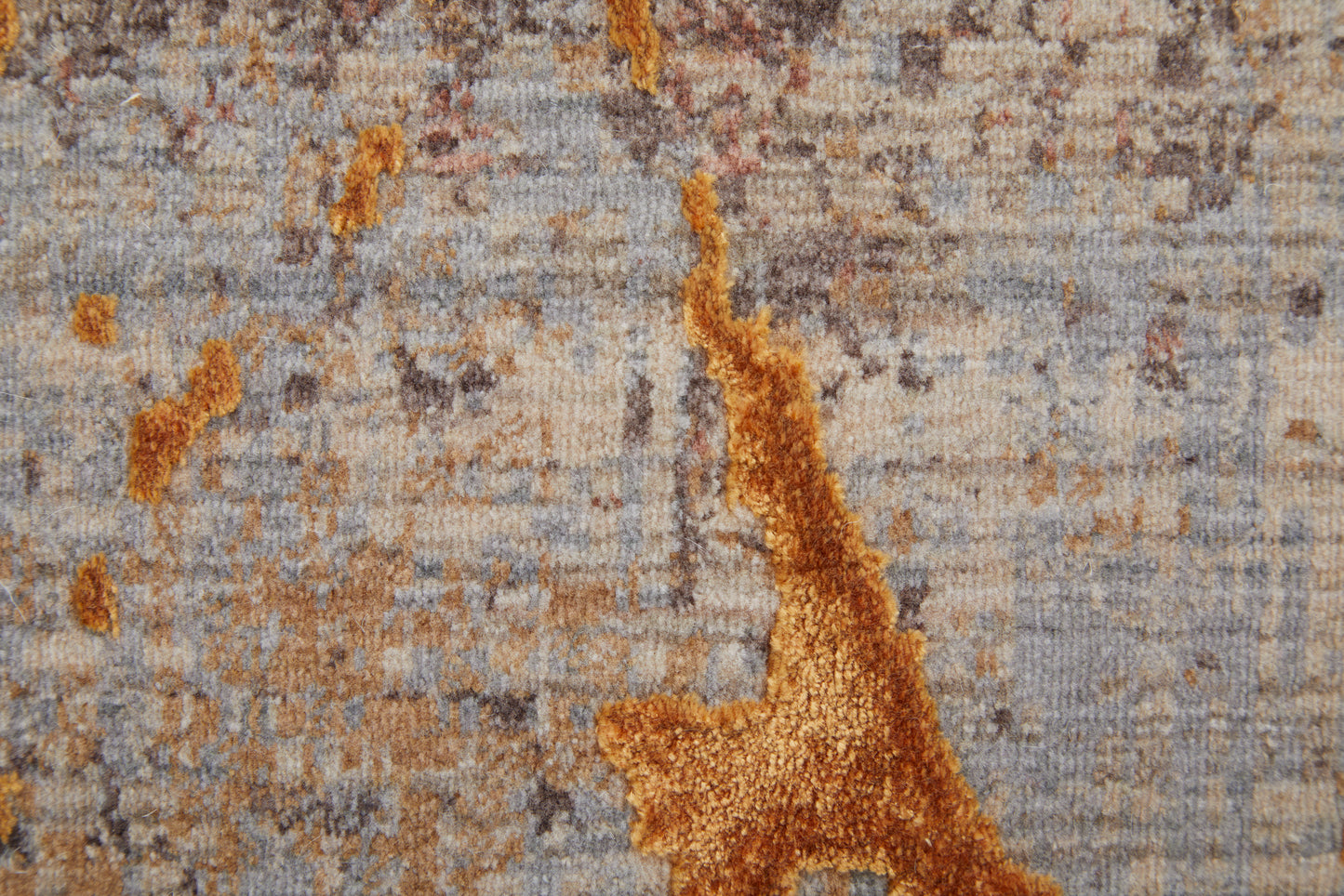 Pryor Modern Abstract, Gold/Brown/Gray