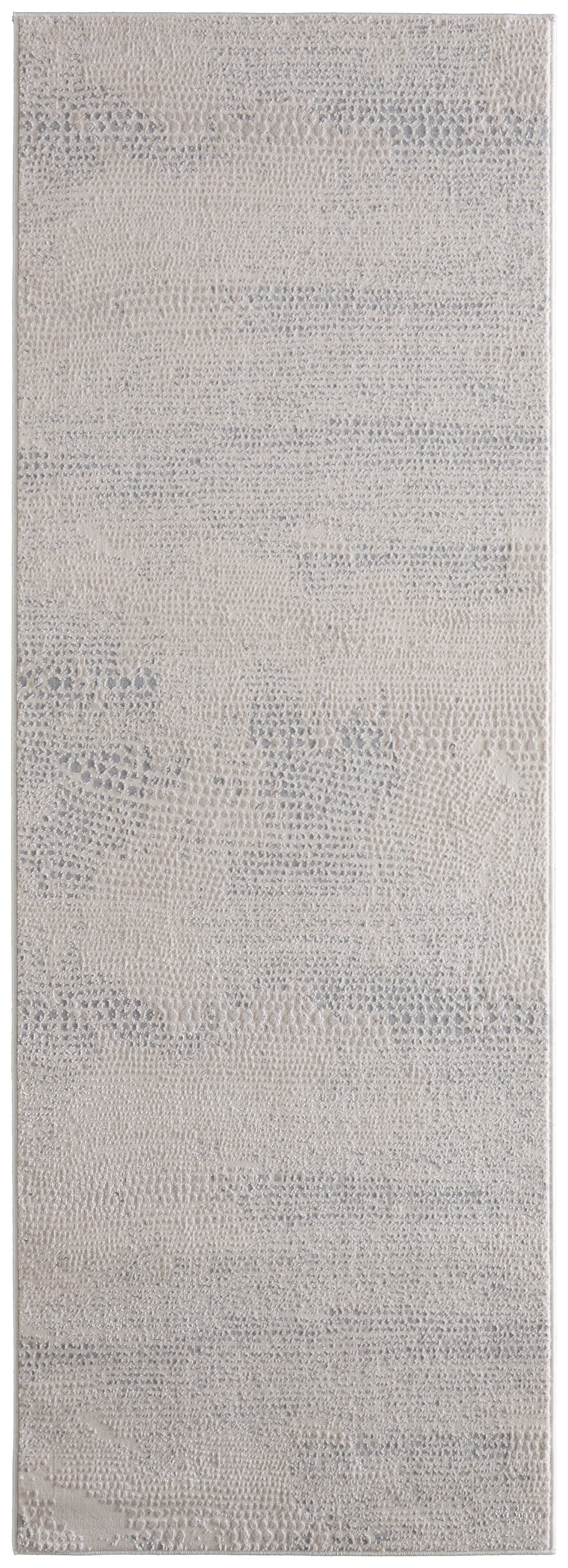 Prasad Modern Distressed, Ivory/Silver/Gray