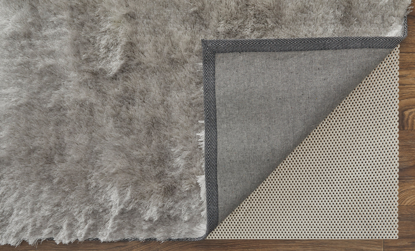 Indochine Modern Solid, Gray/Silver