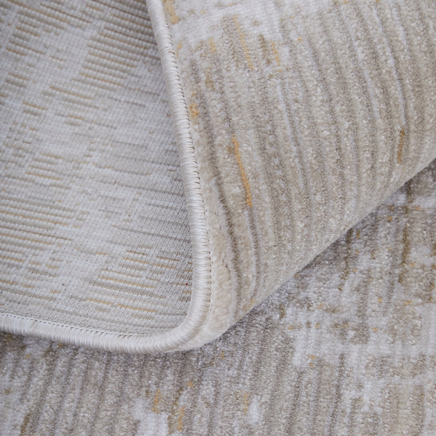 Sonora Modern Abstract, Gray/Ivory/Brown