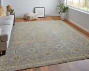 Corbitt Traditional Oriental, Blue/Gray/Ivory