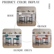 Modern Counter Height Stools (Set of 2)