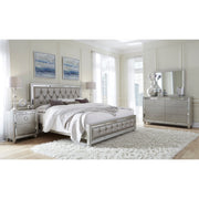 Chloe - Nightstand - Gemstone Silver