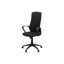 Switch Office Chair With Adjustable Height, Armrests, Swivel - Black 3 image