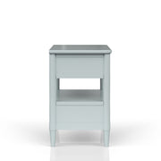 Open Nightstand With 2 Drawers