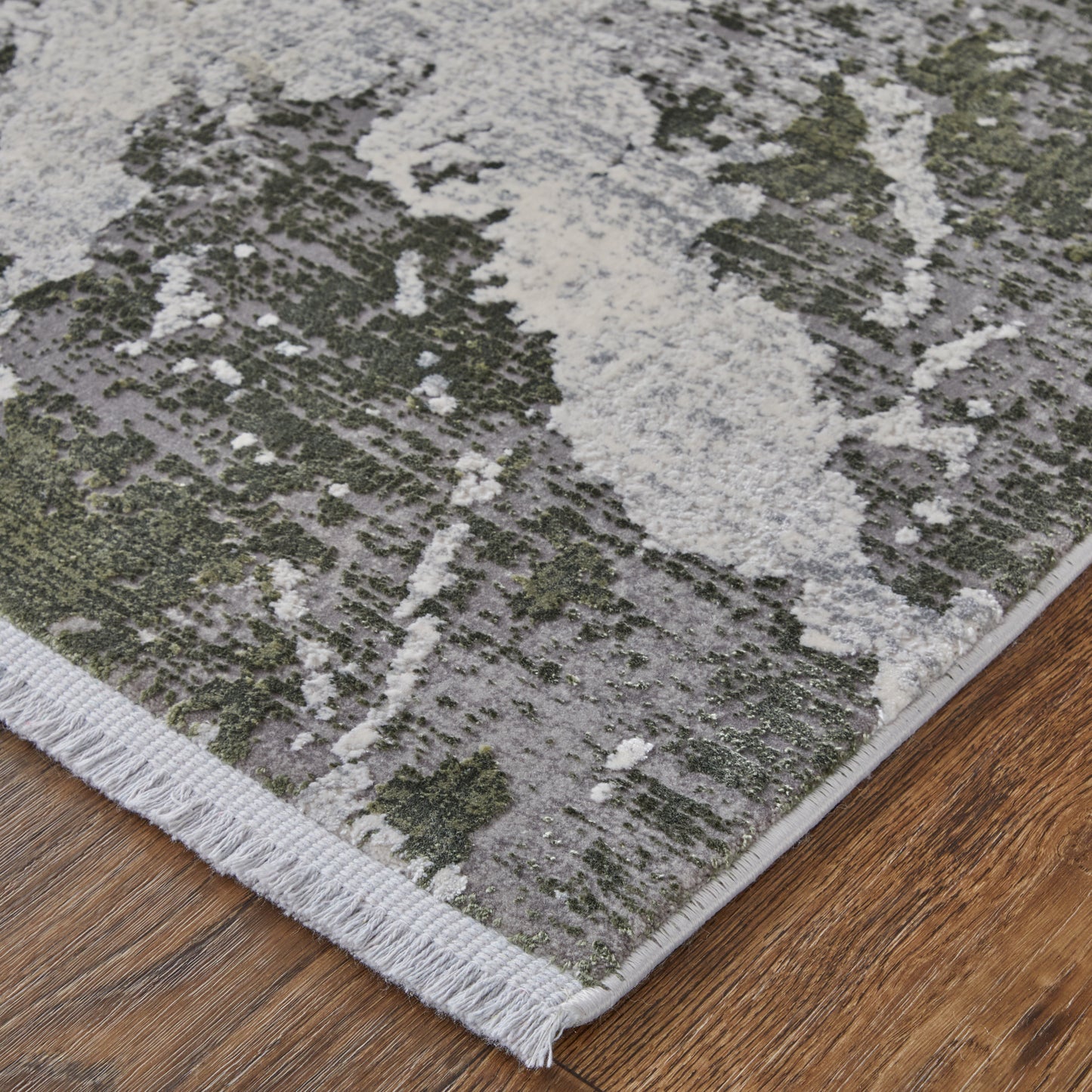 Cadiz Modern Abstract, Gray/Green/Taupe