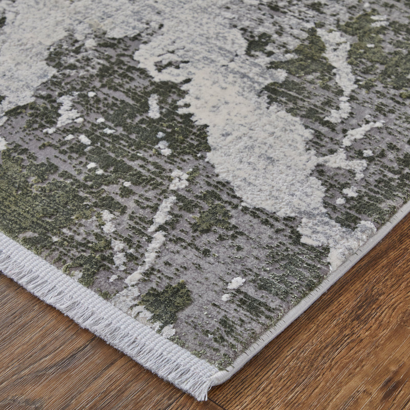Cadiz Modern Abstract, Gray/Green/Taupe