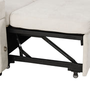 Convertible L Shaped Sofa Couch With Storage, Cup Holders, USB Ports