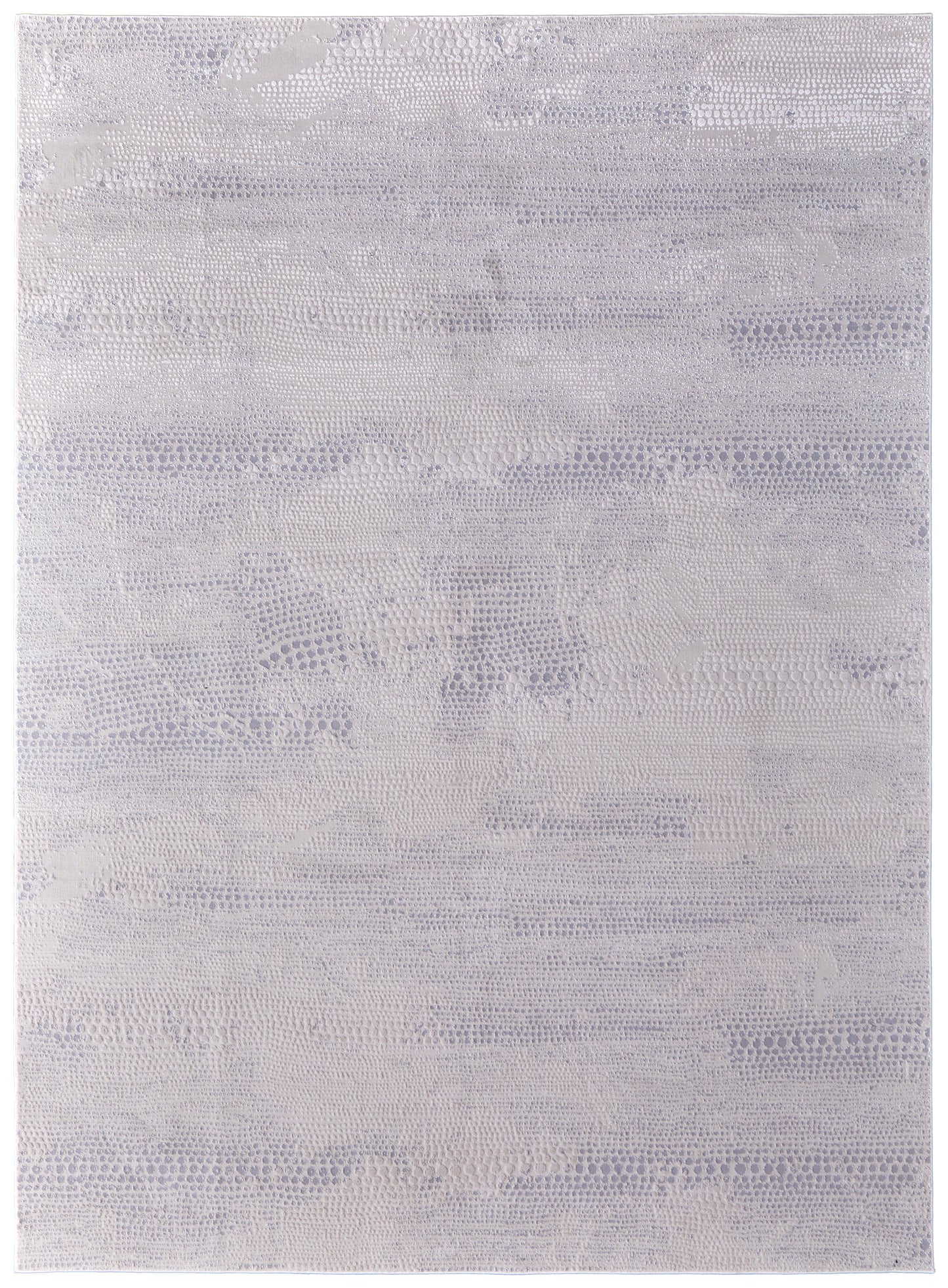 Prasad Modern Distressed, Ivory/Silver/Gray