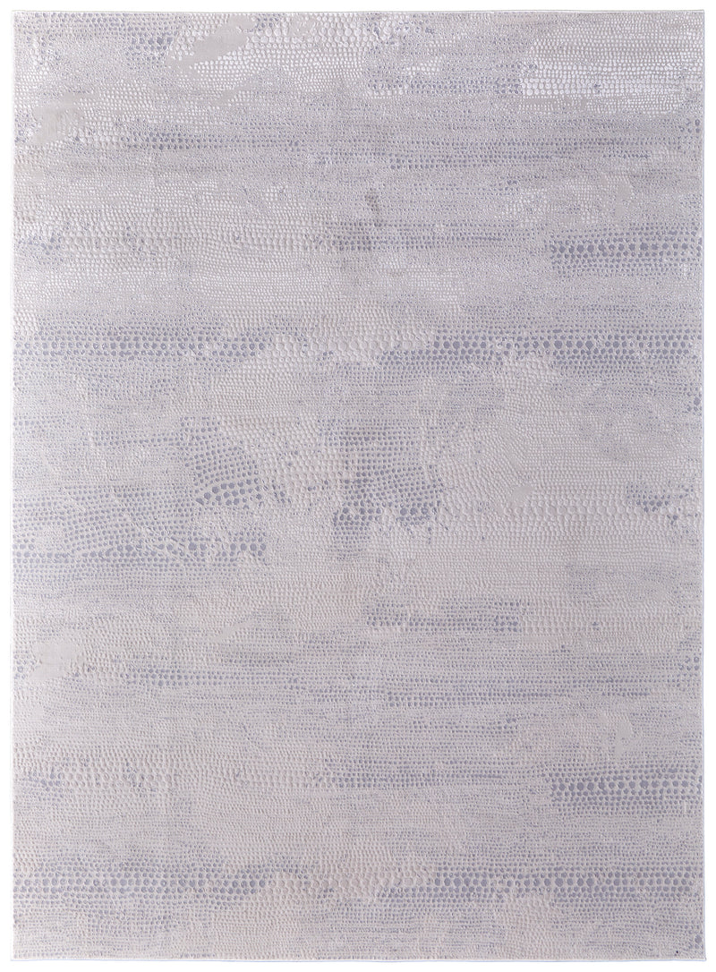 Prasad Modern Distressed, Ivory/Silver/Gray