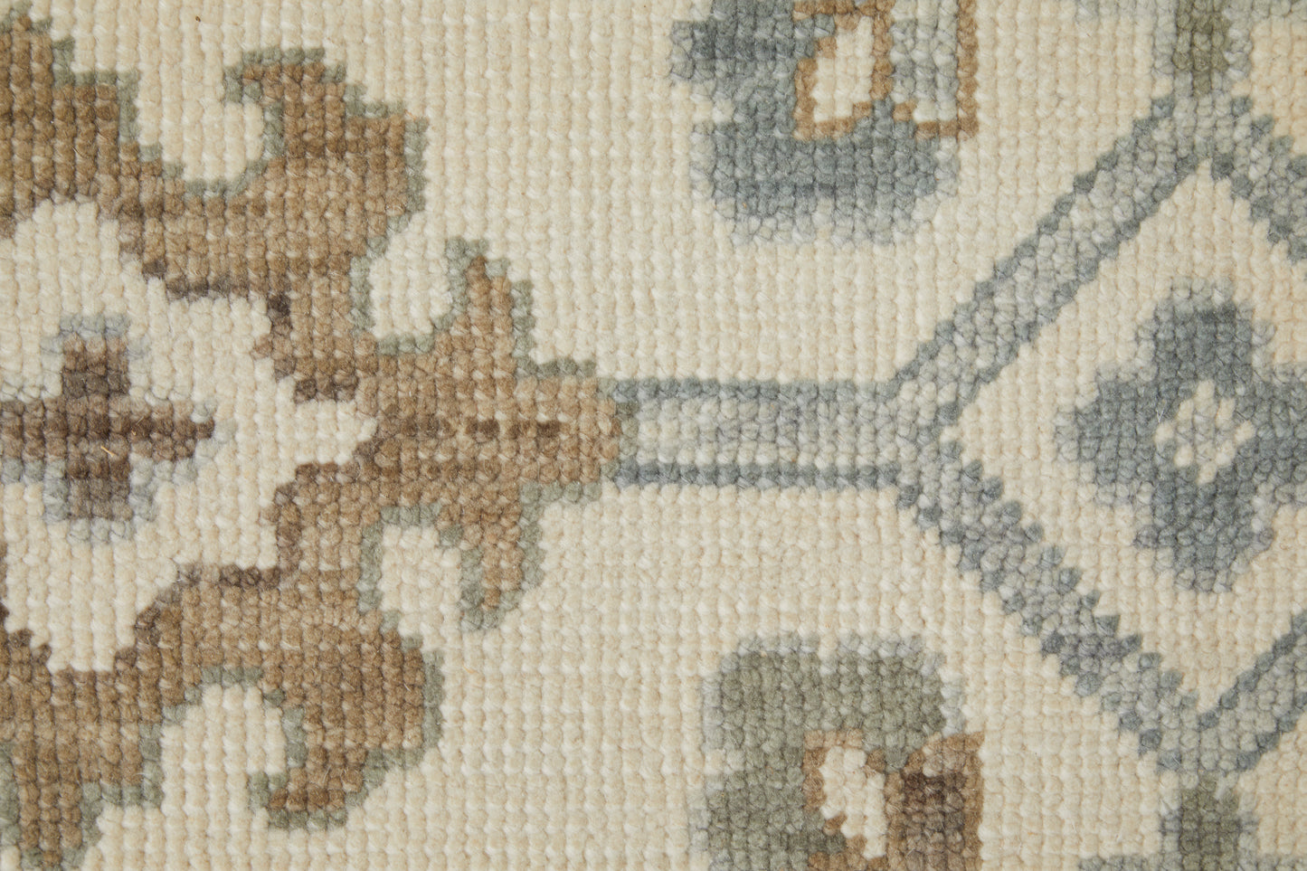 Karina Transitional Floral & Botanical, Ivory/Gray/Brown