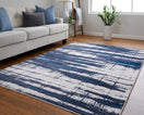 Switch Indio Modern Abstract, Ivory/Blue/Gray 2 image