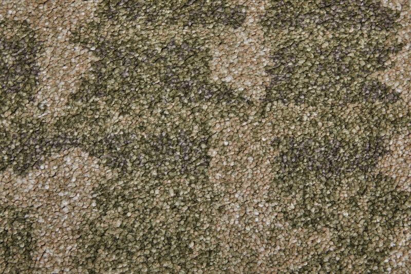 Skyview Modern Abstract, Green/Tan