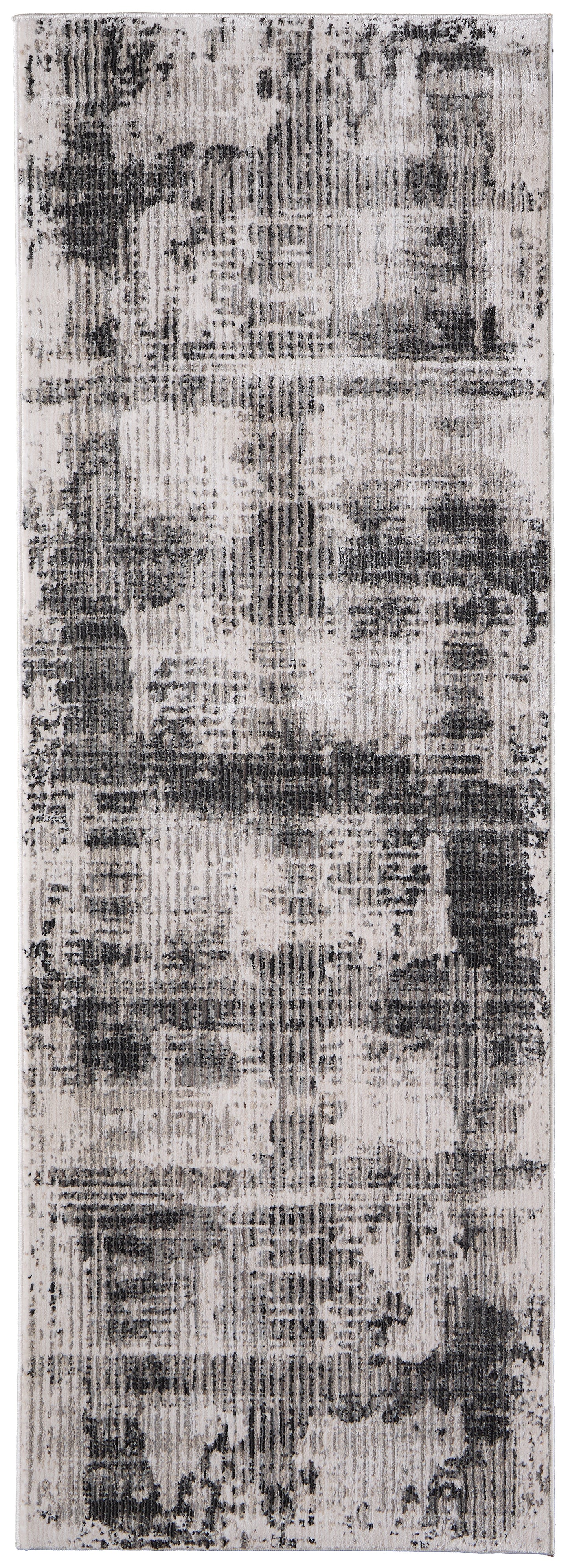 Sonora Modern Abstract, Gray/Ivory