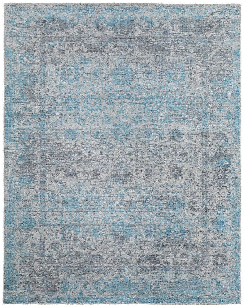 Loralai Traditional Oriental, Blue/Gray