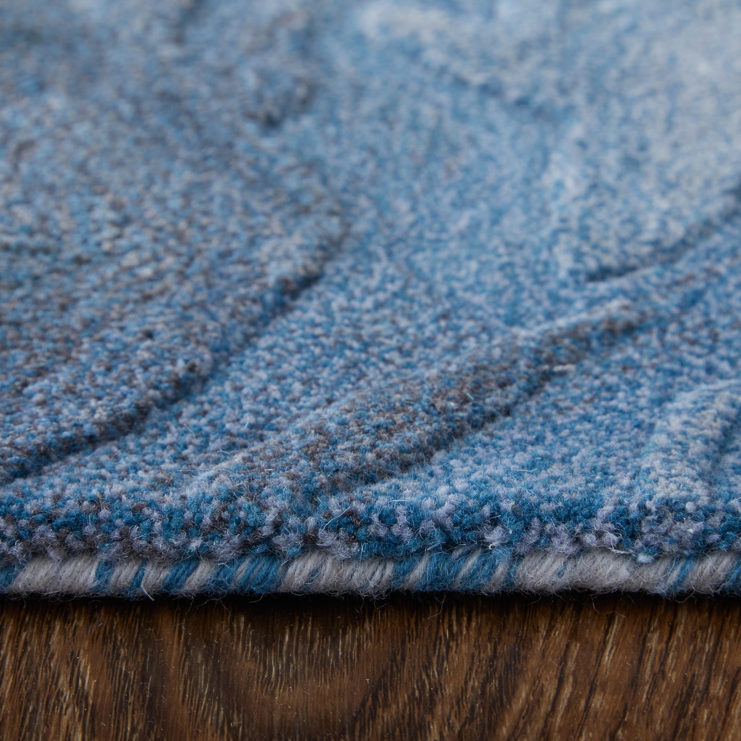 Kawai Modern Abstract, Blue/Black/Gray