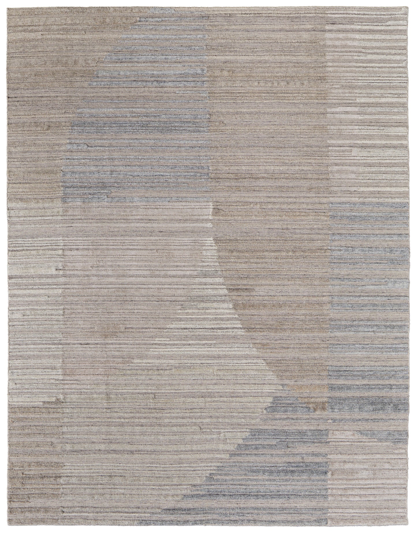 Elias Modern Abstract, Brown/Blue/Tan