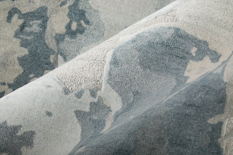 Kendall Modern Abstract, Blue/Gray