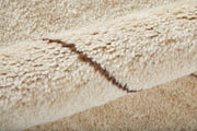 Agape Modern Abstract, Ivory/Brown