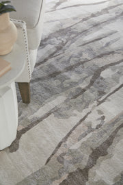 Dryden Transitional Abstract, Taupe/Ivory/Gray