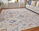 Switch Pasha Transitional Floral &amp; Botanical, Ivory/Blue/Gold 3 image