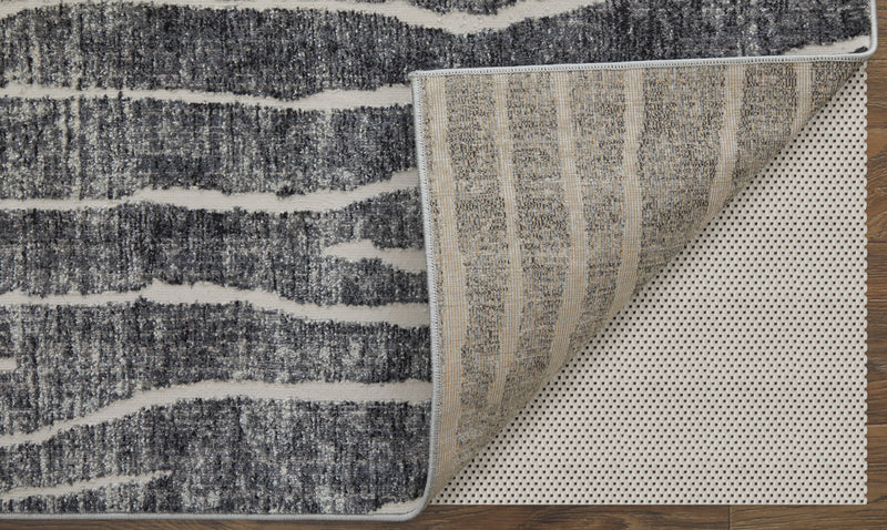 Kano Transitional Abstract, Black/Gray/Ivory