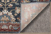Pearson Traditional Medallion, Blue/Red/Ivory