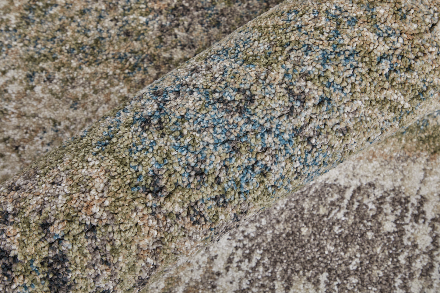Skyview Modern Abstract, Gray/Taupe/Ivory