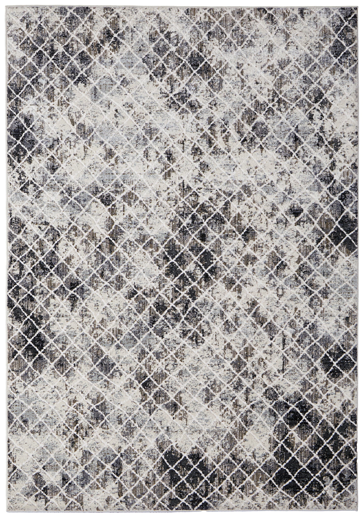 Kano Transitional Diamond, Ivory/Gray/Taupe
