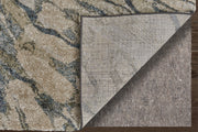 Skyview Modern Abstract, Gray/Green/Ivory
