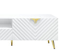 Switch Gaines - High Gloss TV Stand - White 2 image